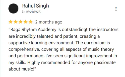 reviews of raga music academy