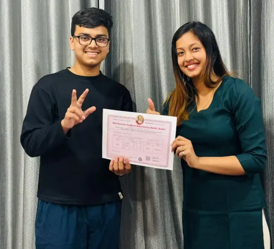 raga students certificate 2