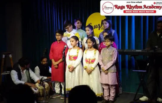 raga students in event